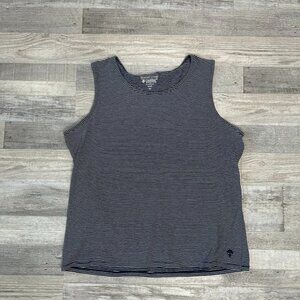 Coolibar Navy Stripe UPF50 Bamboo Cotton Women's Tank N27